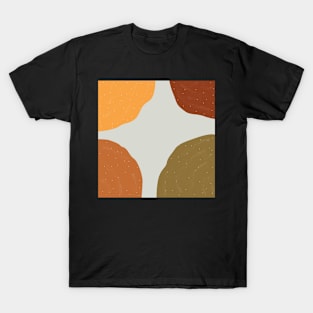 Terracotta Abstract T-Shirt